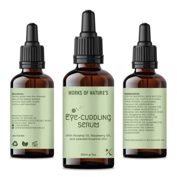 Eye-cuddling serum